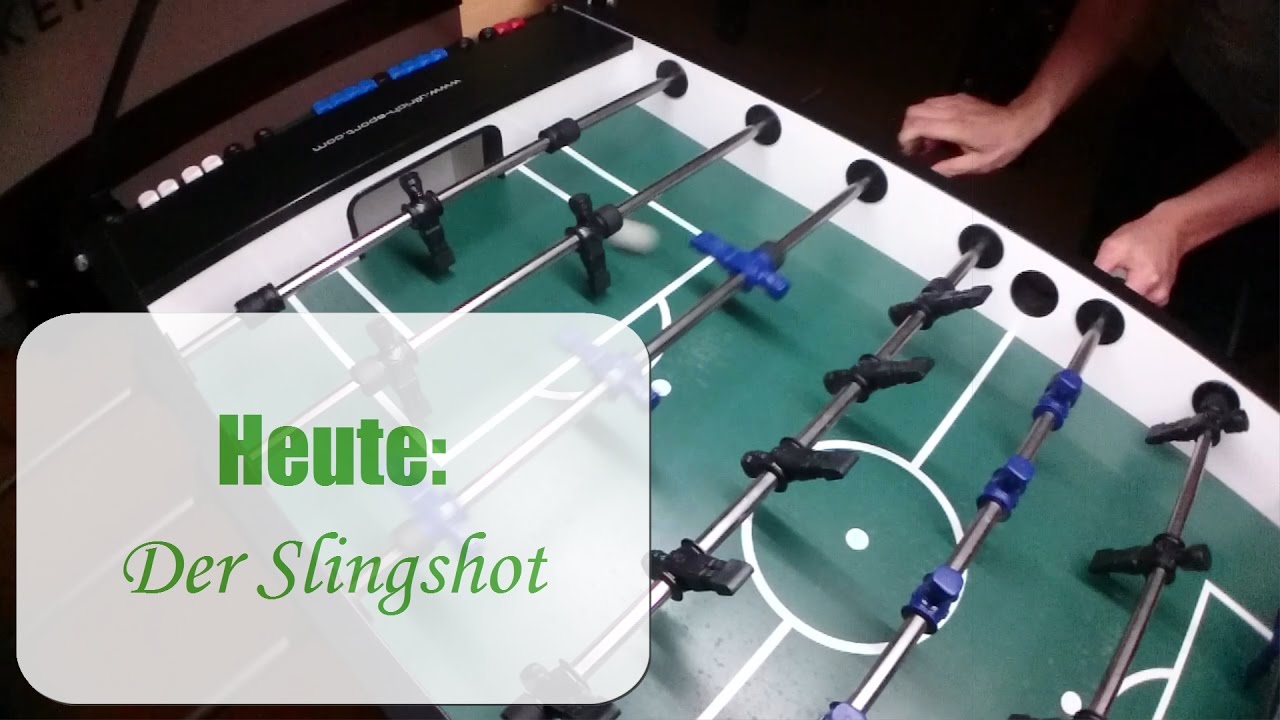 Tischkicker Trickshots - Der Slingshot