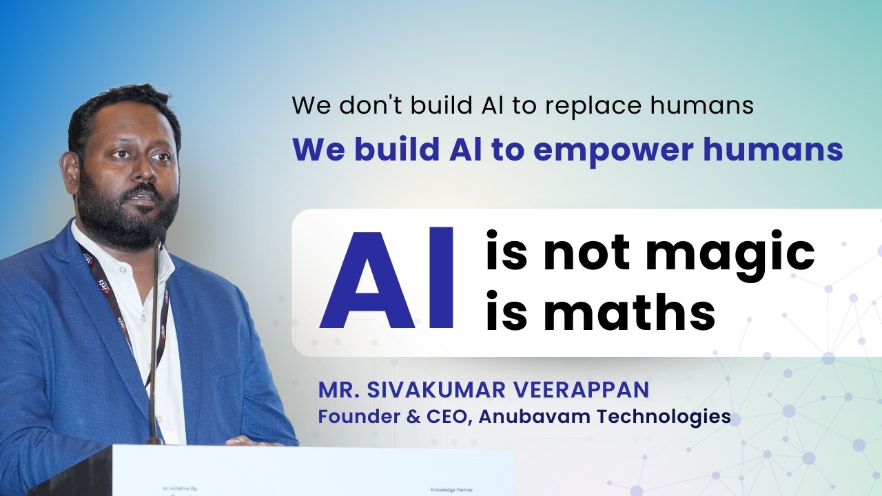 AI Is Not Magic, It's Mathematics | 35th WES Keynote on AI in Higher Education | Sivakumar Veerappan