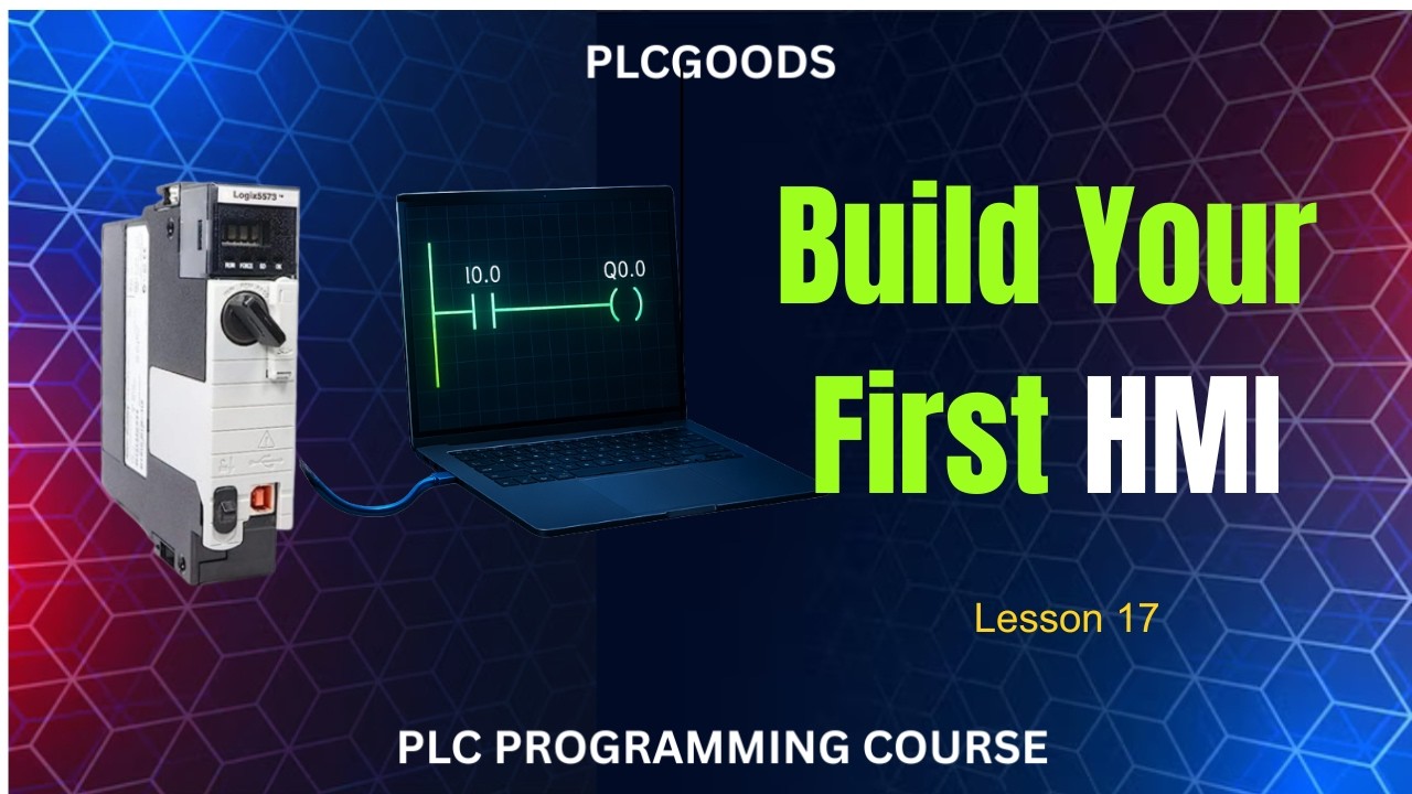 FactoryTalk HMI Tutorial 🚦 Design Traffic Light PLC Project  | Lesson 17