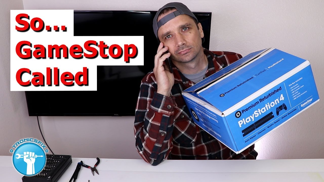 I Gave Gamestop a Second Chance - Another Refurbished PS4