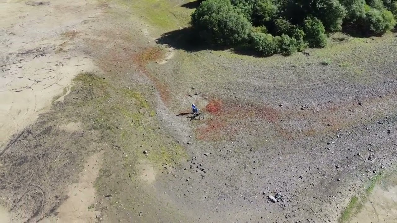 Hillend Reservoir Revisited: By Drone & Bike