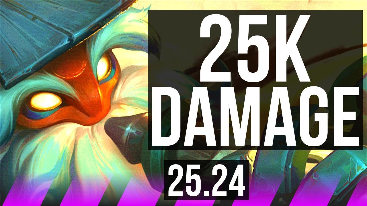 BARD & Smolder vs NAUTILUS & Yunara (SUP) | Good KDA: 9/1/27, 25K damage | BR Grandmaster | 25.24