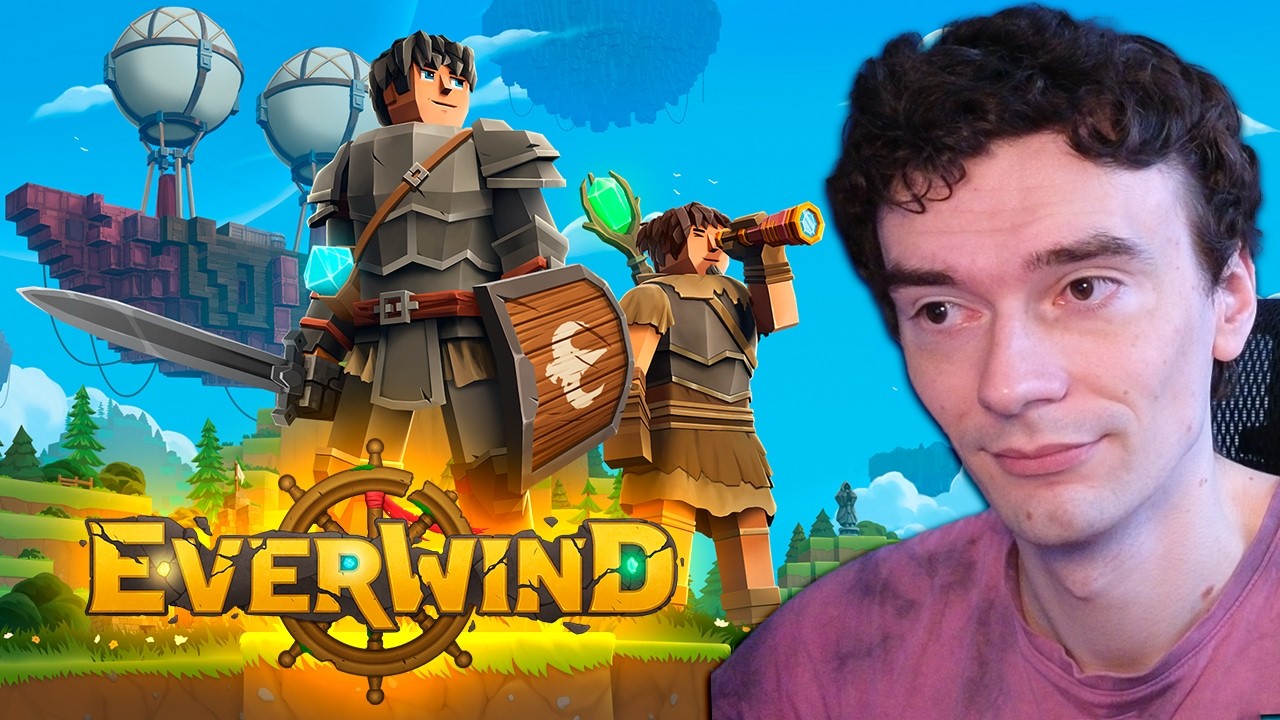 Как Майнкрафт, но ты строишь летающую базу! // Everwind