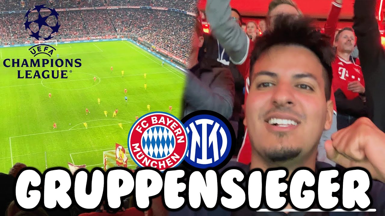 FC Bayern München VS Inter Mailand - UCL Stadionvlog | 6 Spiele = 6 Siege ⚽🏟️🔥 | CedrikTV