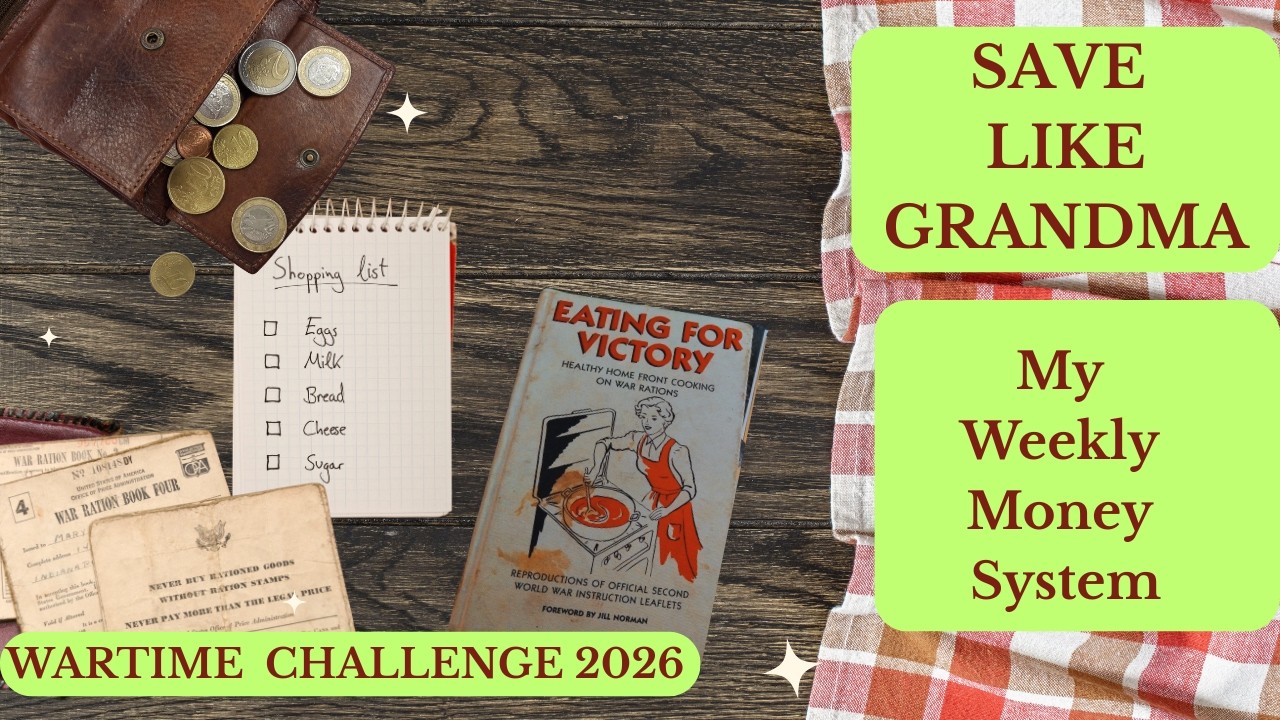 My Frugal Money Saving System | Envelope Budgeting & Living on Wartime Rations