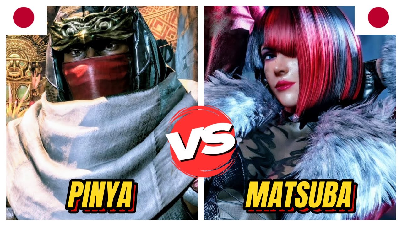Tekken 8 ▰ PINYA (Raven) Vs MATSUBA (Anna) ▰ BRUTAL Matches!