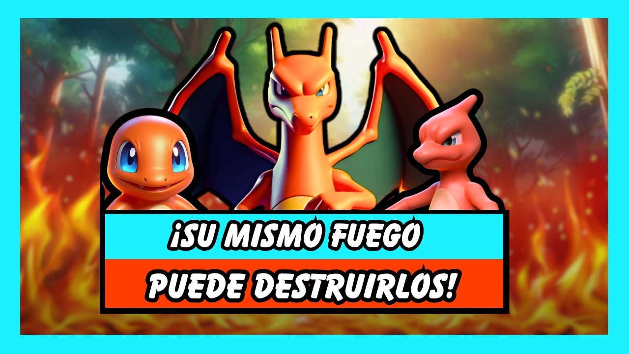 El secreto de la ANATOMIA y la EVOLUCI&Oacute;N de Charmander 🔥