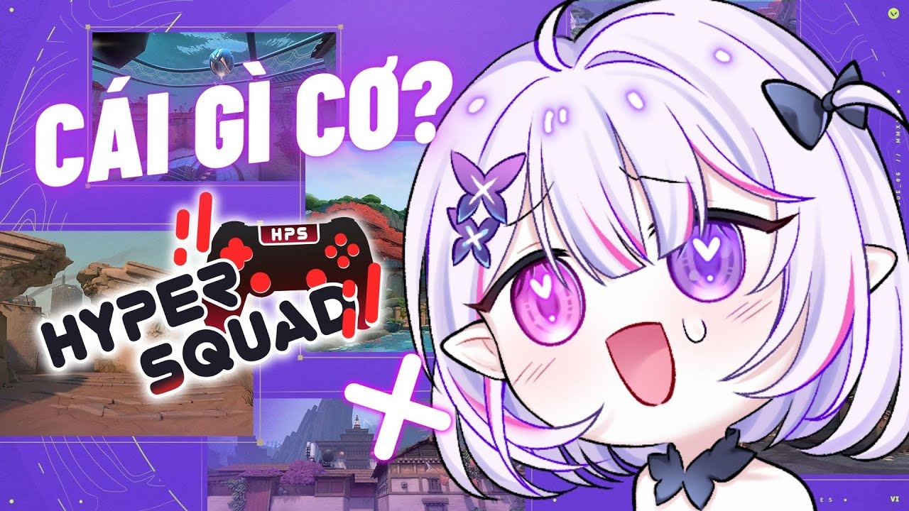 This Vtuber plays games with HYPERSQUAD
