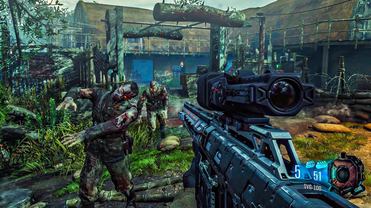BLACK OPS 3 ZOMBIES: SHI NO NUMA GAMEPLAY! (NO COMMENTARY)