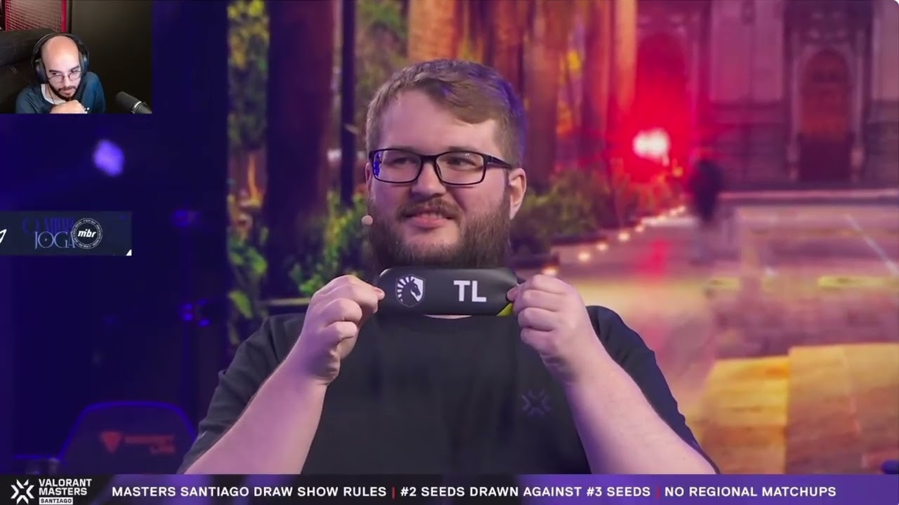 STREAMERS REAGEM AO SORTEIO DO MASTERS SANTIAGO