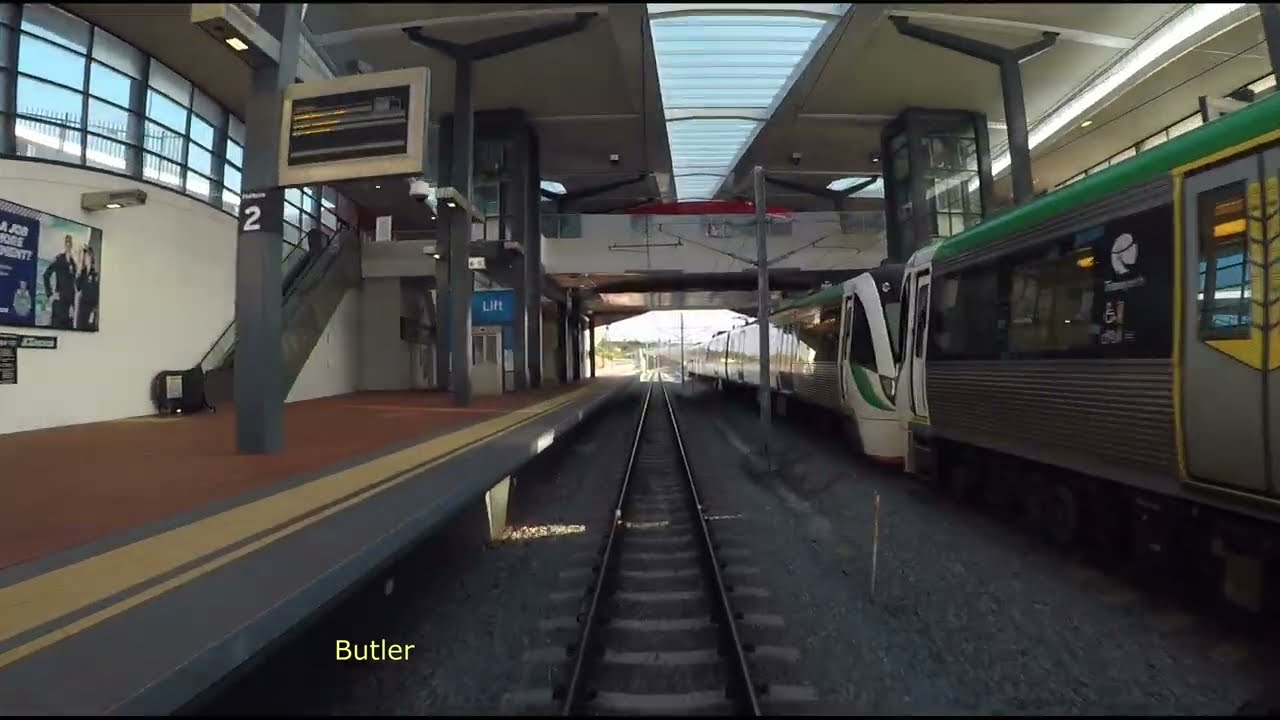 Transperth B series drivers view - Yanchep extension