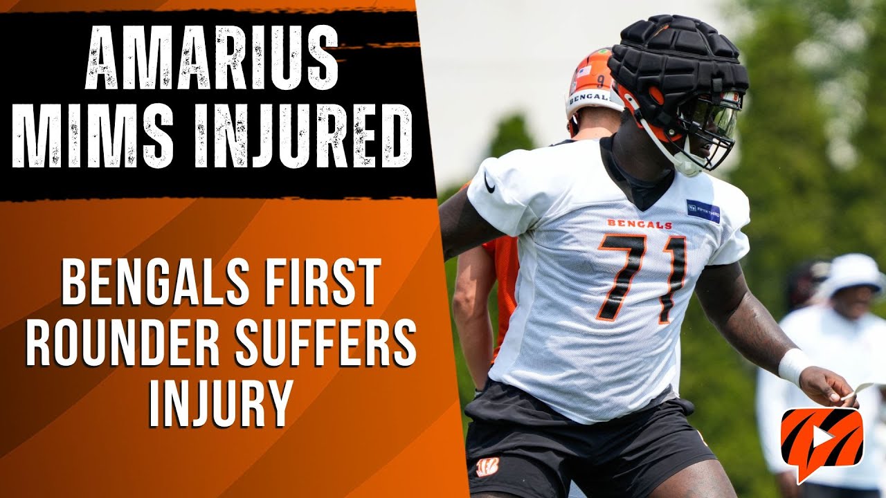 Cincinnati Bengals Get BAD Injury News: Amarius Mims Injured | INSTANT REACTION