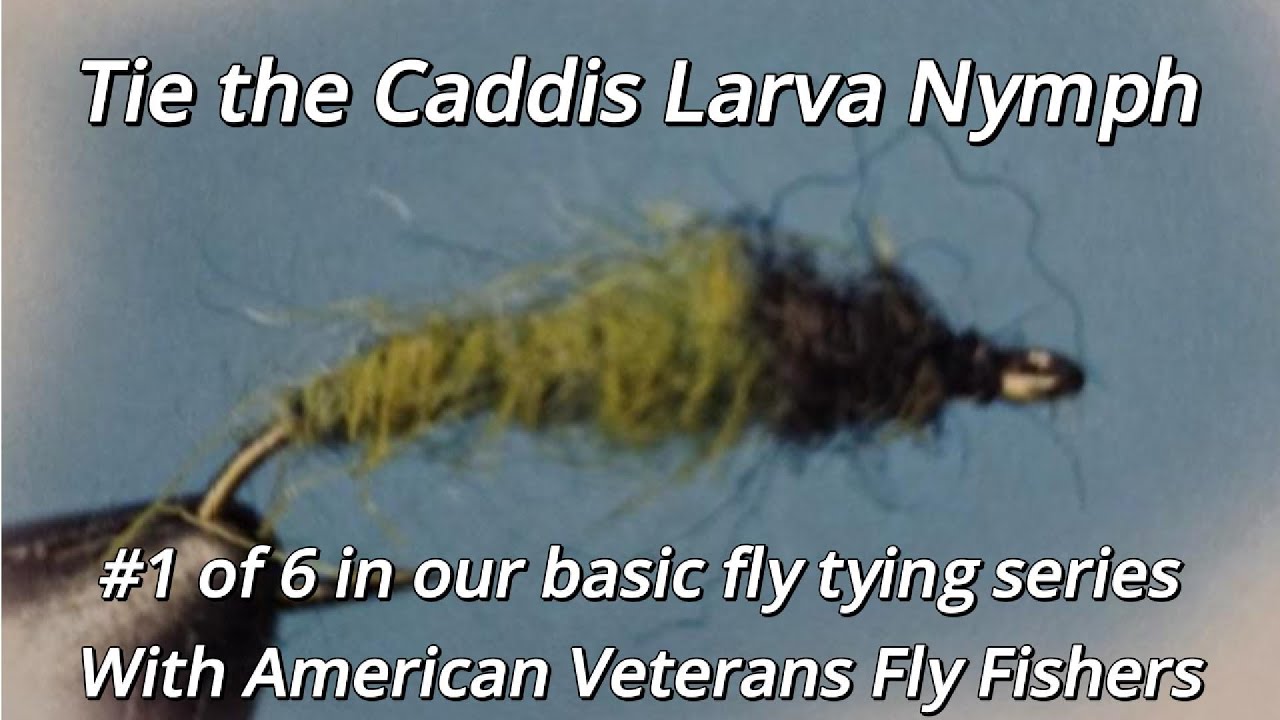 Fly #1 — Caddis Larva Nymph | AVFF Core Fly Tying Class
