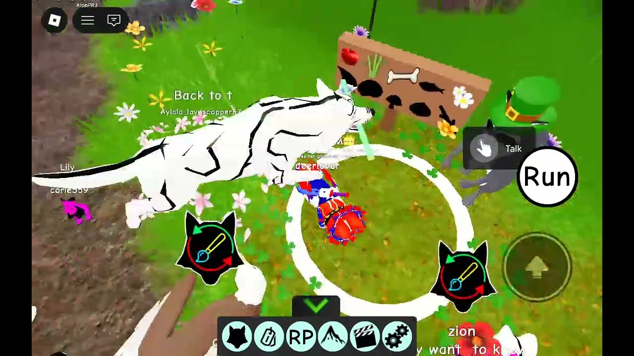 saint Patrick day update in animal life forest rp part 1