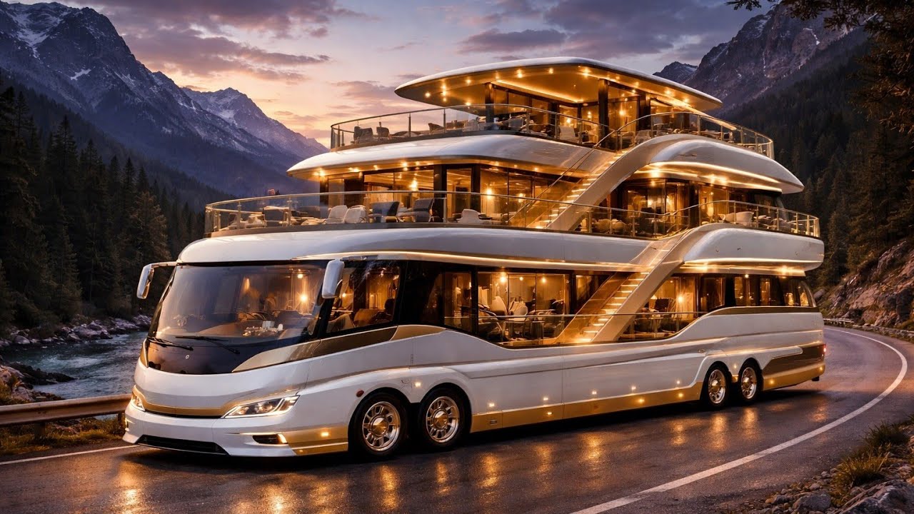 Роскошные автодома 2026 года — будущее комфортной жизни в автодоме!