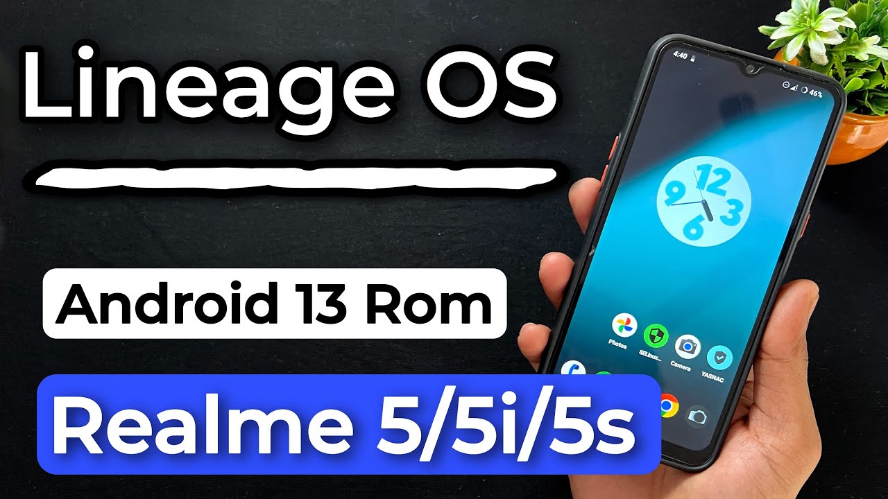 Lineage OS Android 13 Custom Rom For Realme 5/5i/5s. Install Android 13 Lineage OS On Realme 5/5i/5s