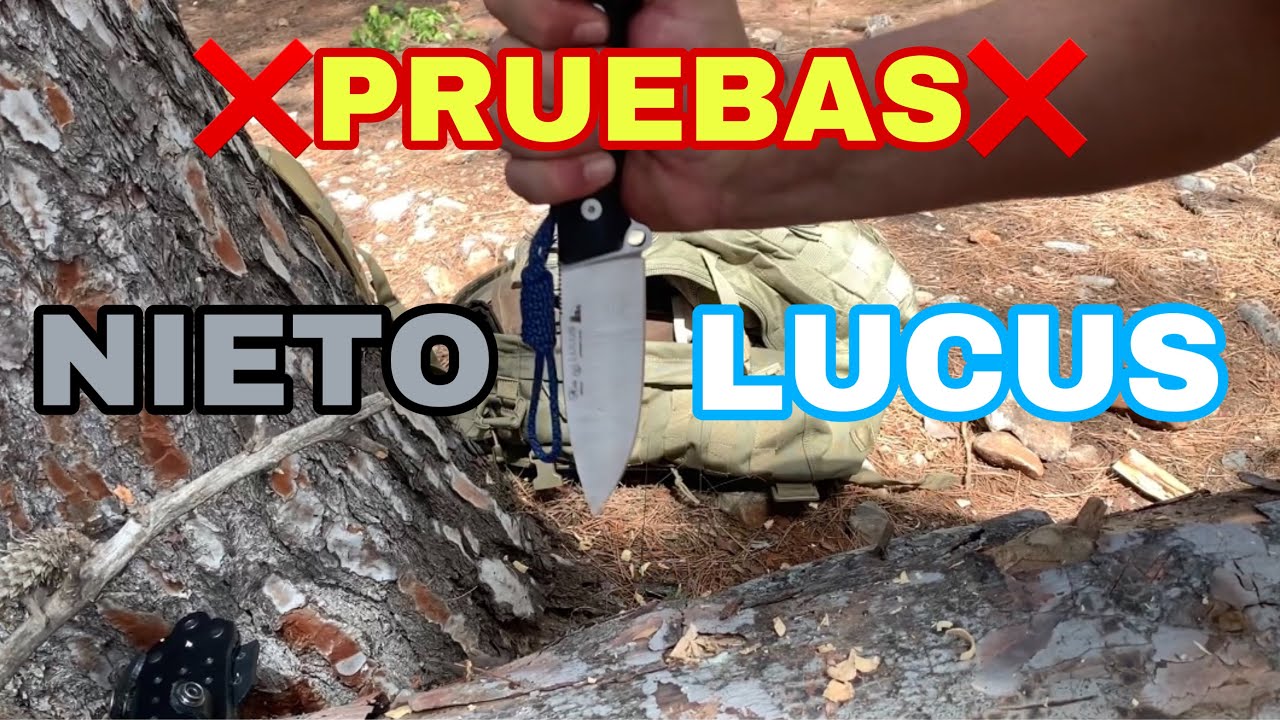 ❌PRUEBAS❌ Cuchillo Nieto Lucus diseño de @CJAventura