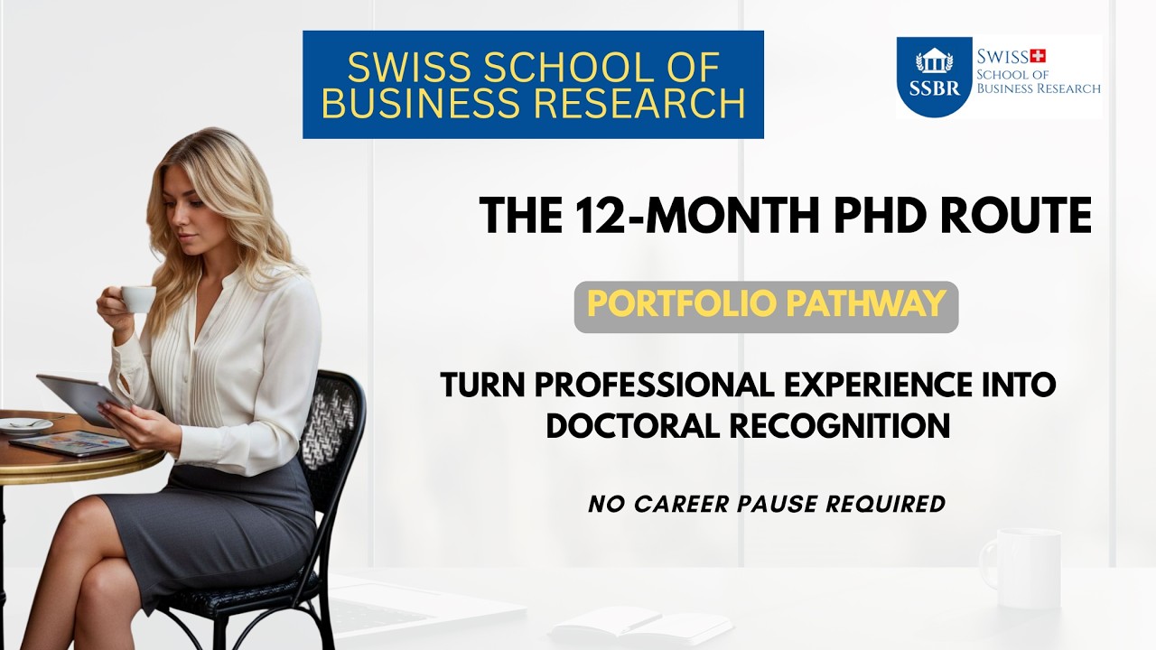 Is a 12-Month PhD Really Possible? The Route Most Professionals Don’t Know About