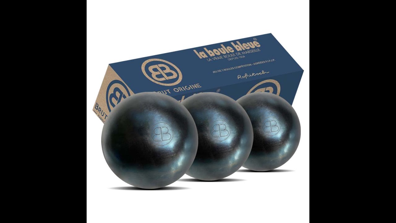 La boule bleue Brut Origine Super Carbone 125 demi dure