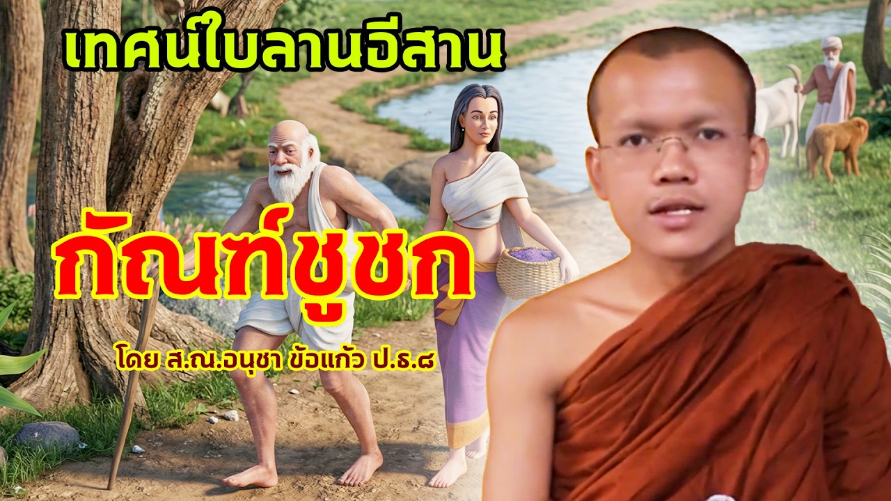 เทศน์ใบลานอีสานบูฮาน กัณฑ์ชูชก 14/2/69