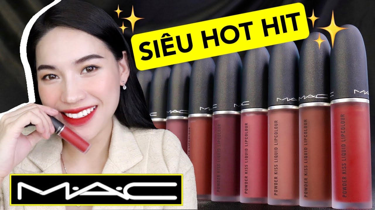 🔥Review🔥 M.A.C Power Kiss Liquid Lip Colour [Video có chứa Affiliate Marketing]