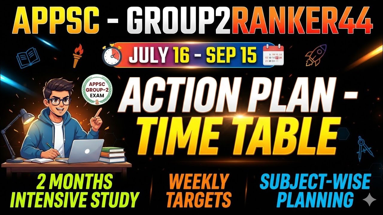 APPSC GROUP 2 PRELIMS MAINS Expected Dates and Tips by GROUP2RANKER44 