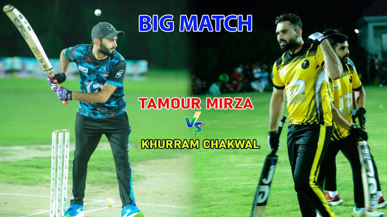 TSL 4 | TAMOUR MIRZA VS KHURRAM CHAKWAL | TAPE BALL SUPER LEAGUE 2025 BIG THRILLER MATCH HIGHLIGHTS
