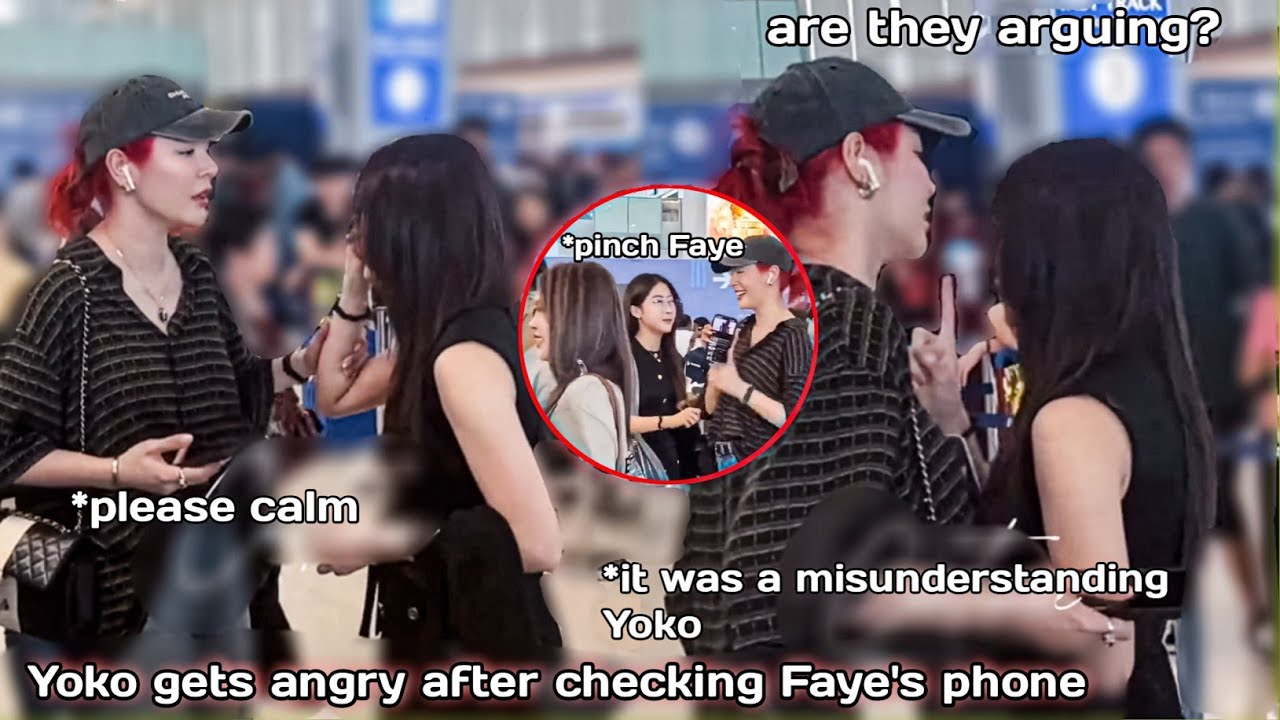 FayeYoko had a small Argument after Yoko Checked Faye's Phone! What really happened?