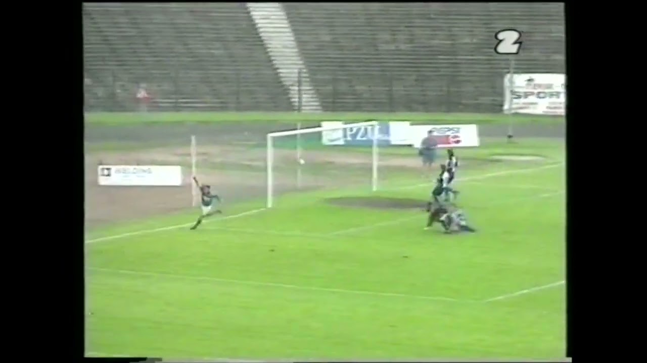 Warta Poznań-Ruch Chorz&oacute;w 3-4(1-2)  Runda wiosenna sezonu 1994/95  31.05.1995