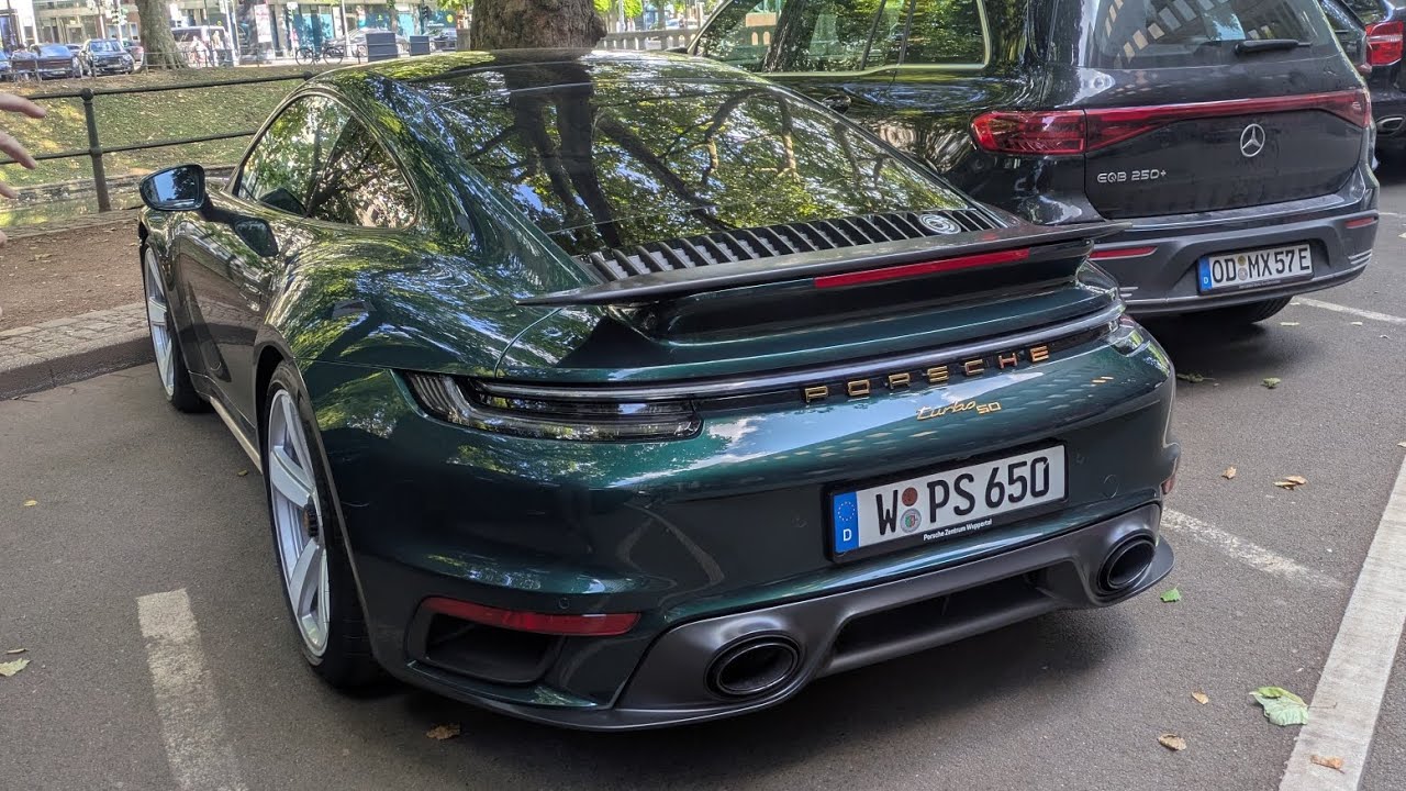 Carspotting Düsseldorf: Turbo 50TH,2×Mclaren GT,3×R8,Urus Performante, Huracan And More