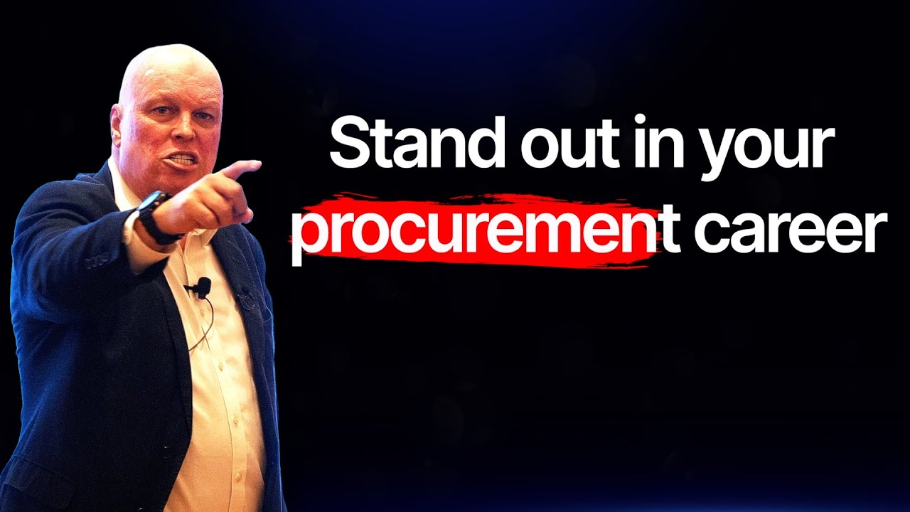 How are you going to stand out in your procurement career?