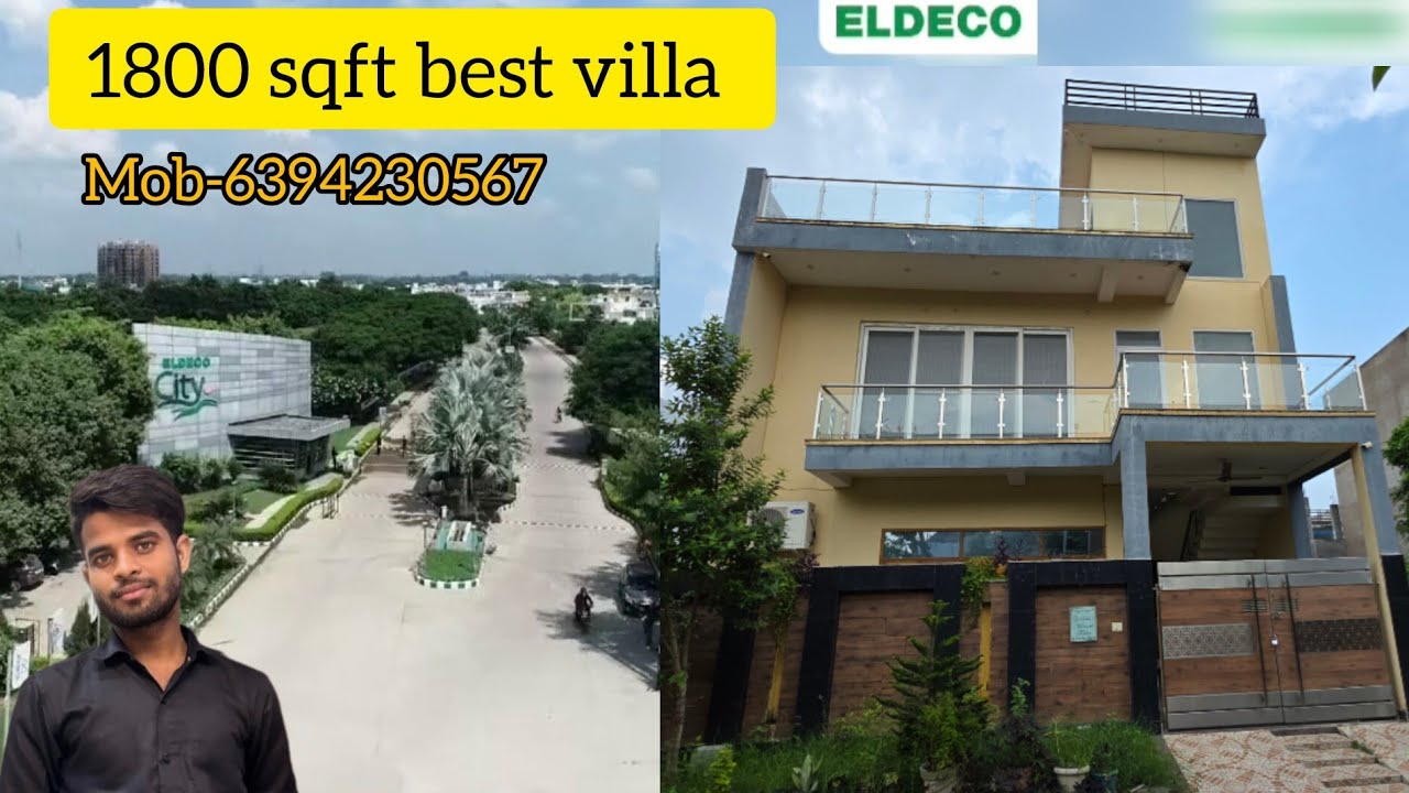 1800 sqft best villa at eldeco city iim road lucknow/ lucknow property #vlog #house 