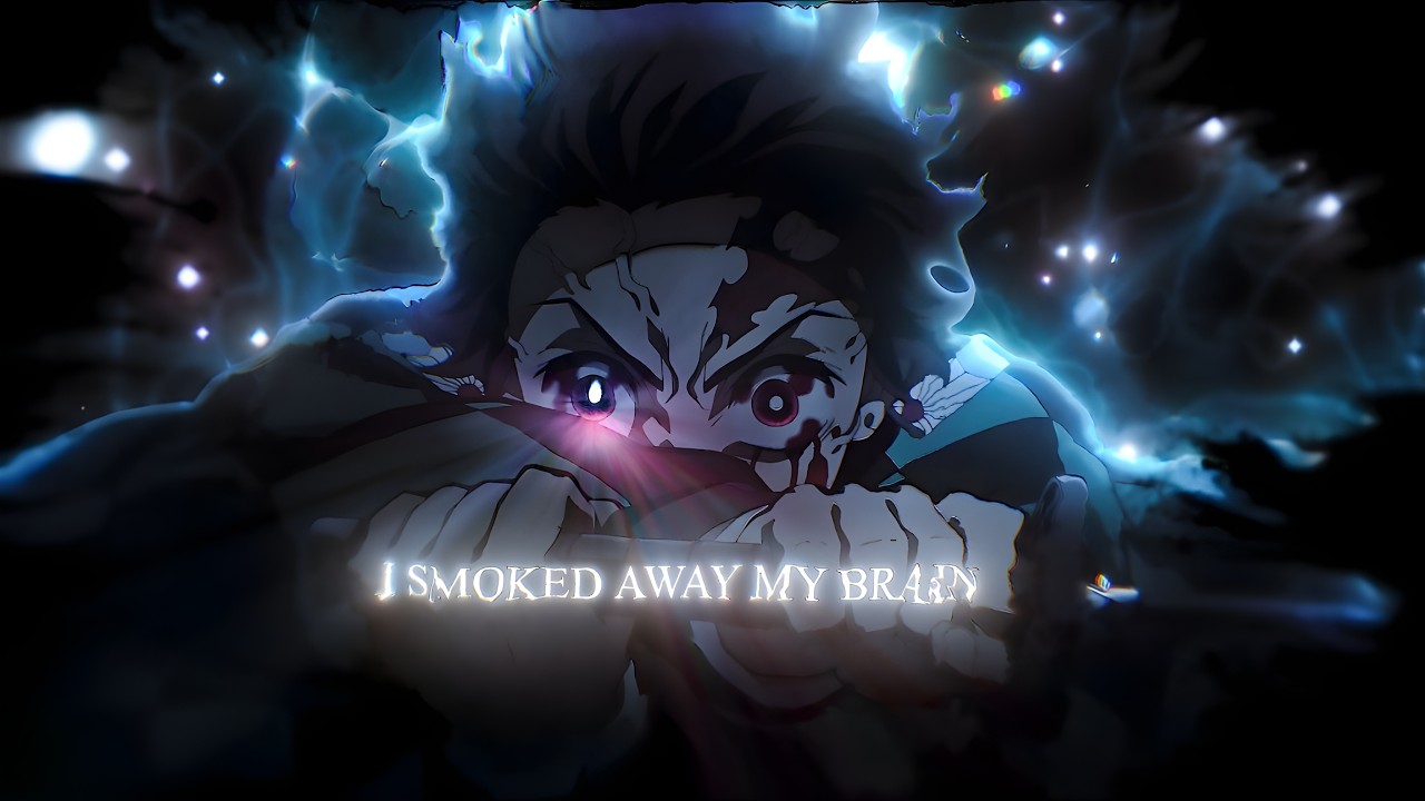 Tanjiro Edit But He Is In A Different Dimension 🔥 - I Smoked Away My Brain [AMV/EDIT] - 4K !