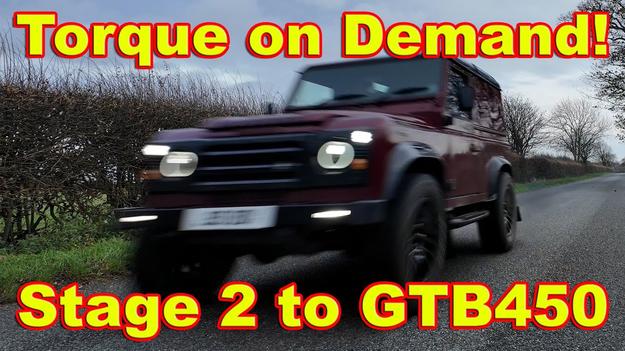 Крутящий момент по требованию! Модернизация Stage 2 до GTB450 на TD5 Defender