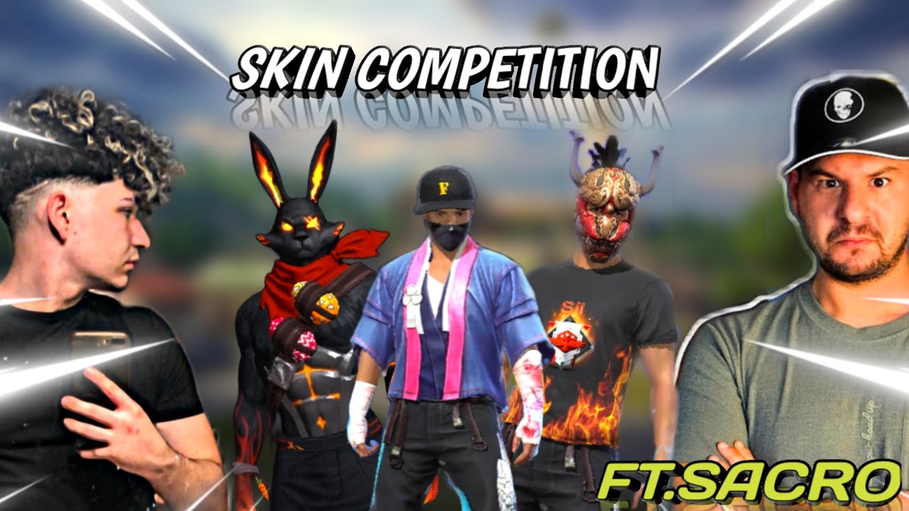😱SKIN COMPETITION FT.@SacroGaming Part 4 { ο νικητής κερδίζει βίντεο με εμάς 🤯 }💜