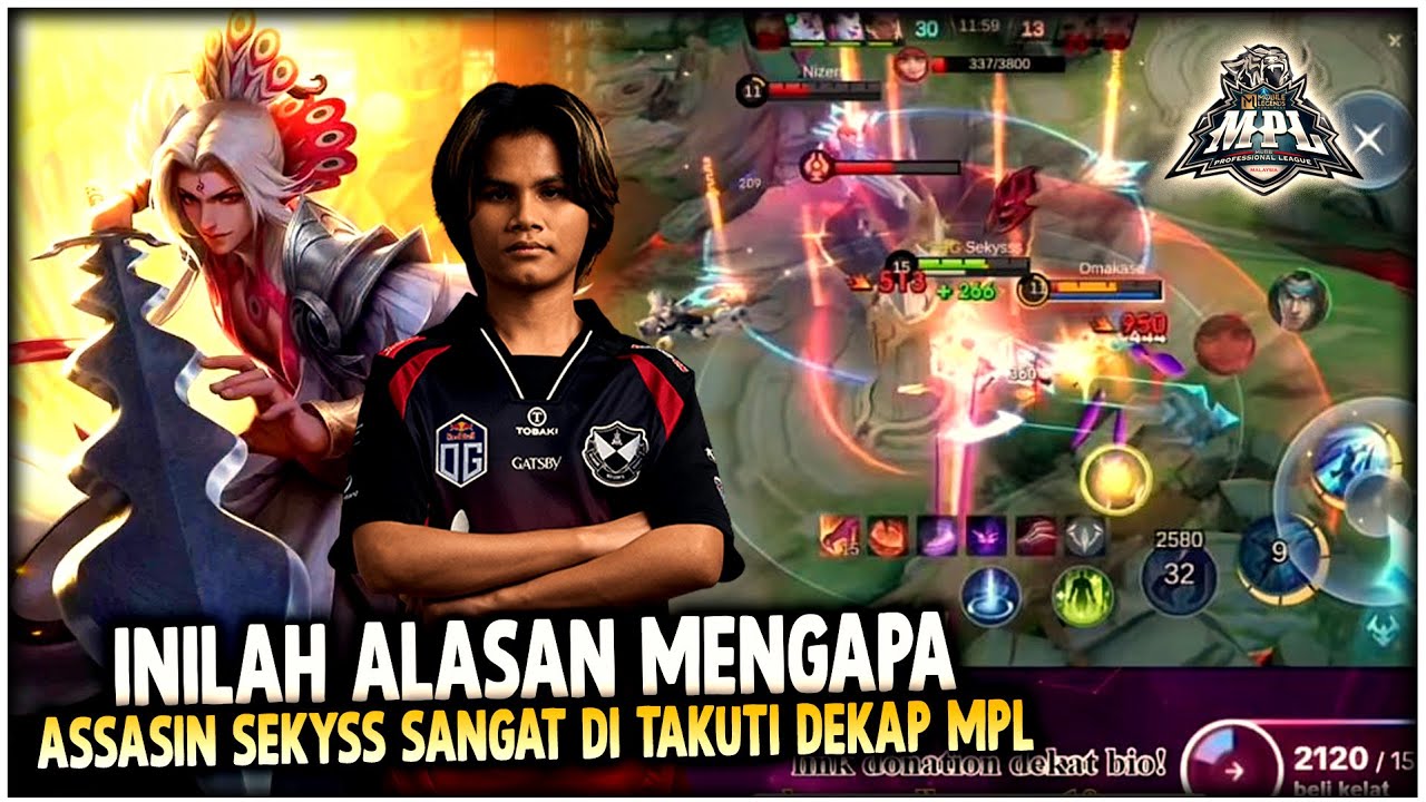 Terlampau Laju🤯!! Inilah Alasan Mengapa Assasin Sekyss Sangat Di Takuti Pasukan MPL My - MLBB MY