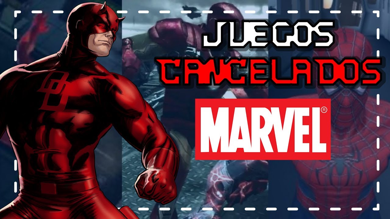 10 VIDEOJUEGOS cancelados de MARVEL