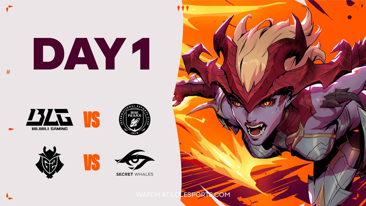 [中文] BLG vs BFX | G2 vs TSW | GROUPS Day 1 | 2026 First Stand