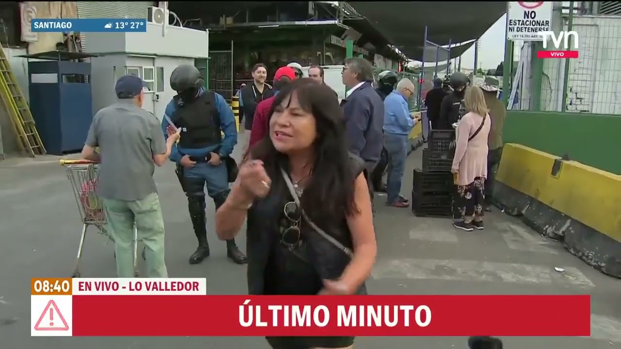 TVN - Buenos días a todos: Balacera en Lo Valledor