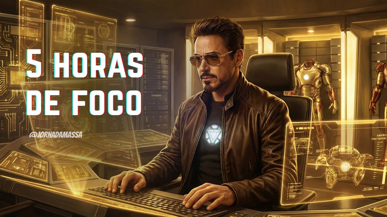 Foco Absoluto por 5 Horas &mdash; M&uacute;sica Minimalista para Trabalhar | Jornada Massa