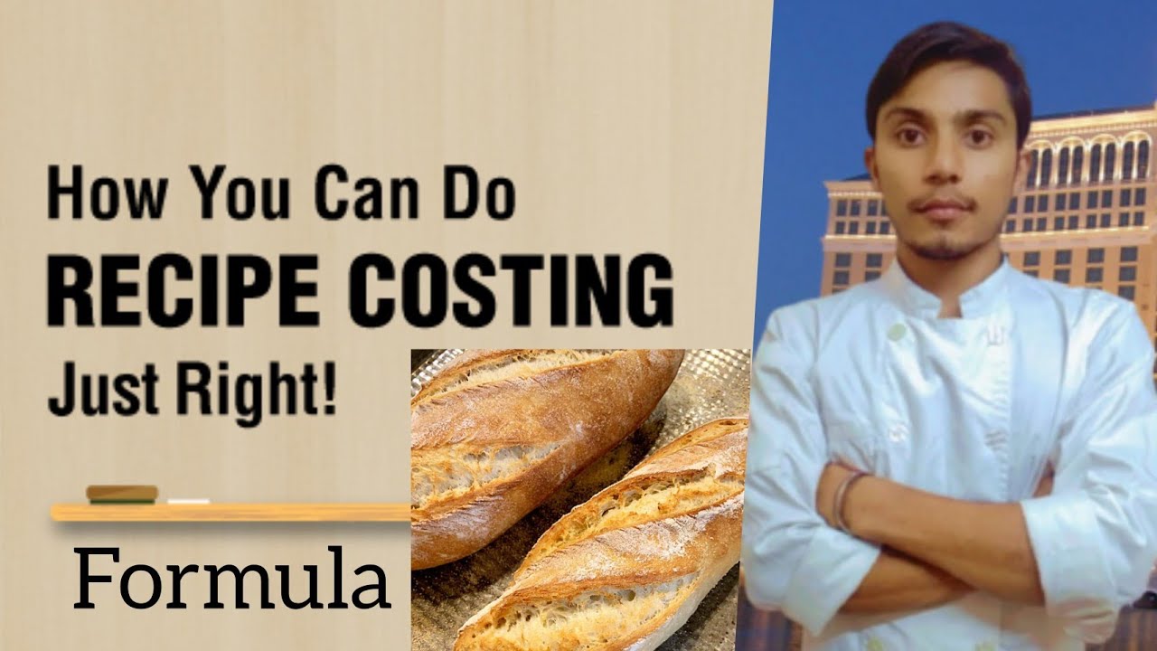 How to Make Recipe Costing,📚 Bakery & Kitchen Recipe Costing Formula, Recipe Costing excel, recipe