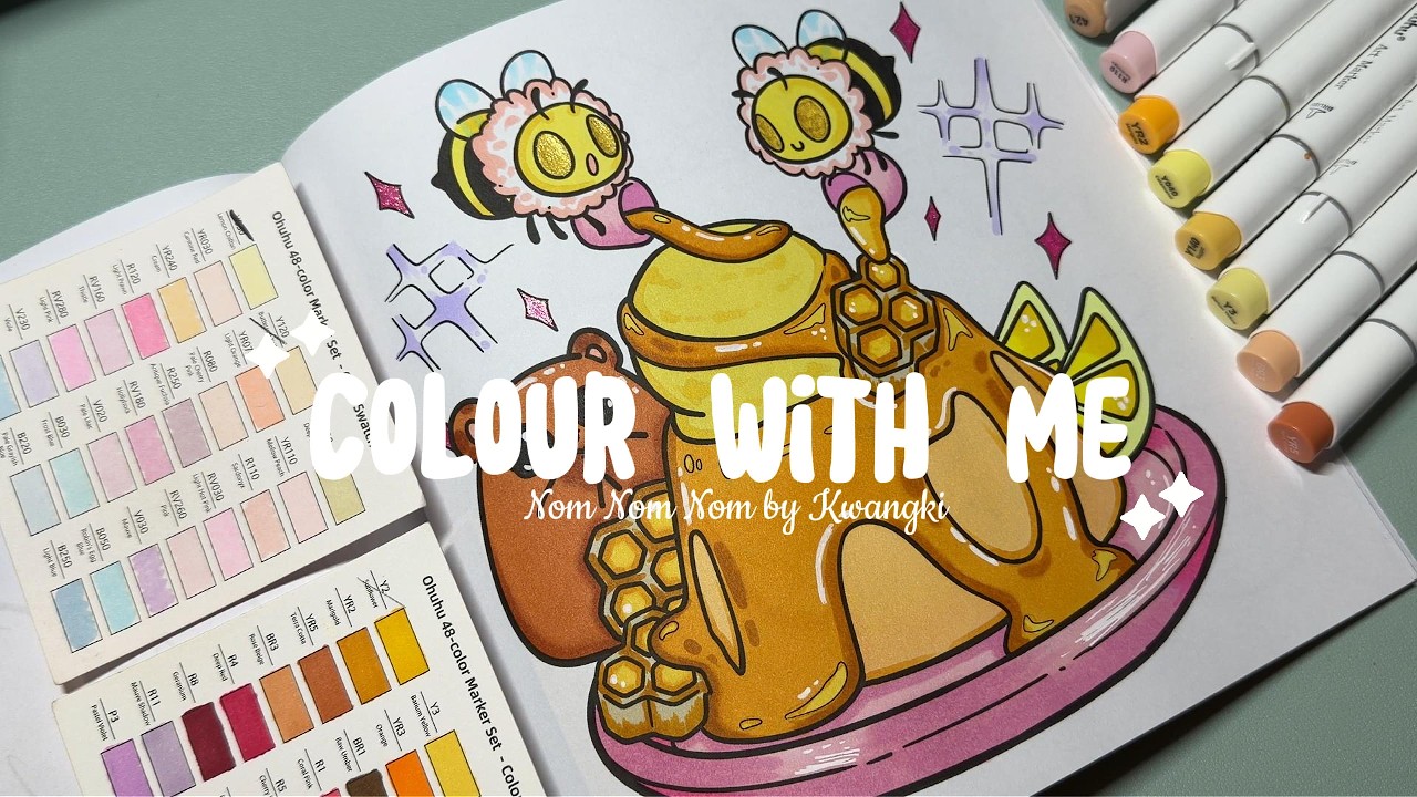 Colour with me (Lo-Fi), NomNomNom by Kwangki