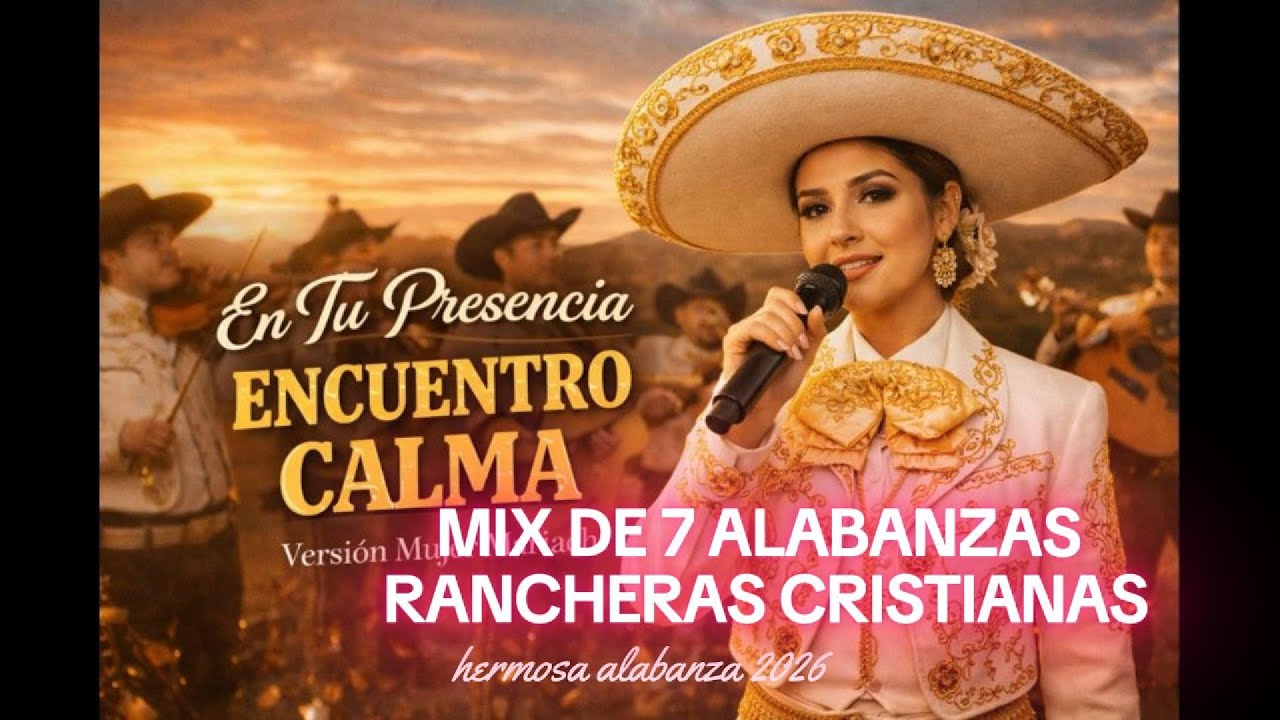 MIX DE 7 RANCHERAS CRISTIANAS INTERPRETADAS POR MUJERES