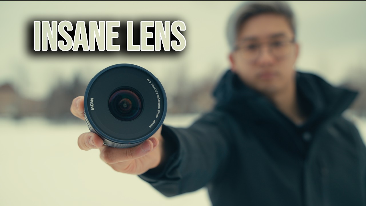 THIS IS THE MOST INSANE LENS I'VE EVER USED