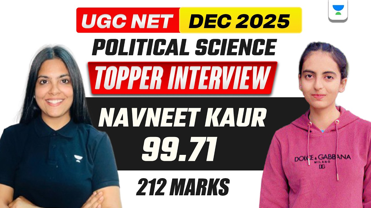 UGC NET Dec 2025 Political Science Toppers Interview | UGC NET Political Science Ranker