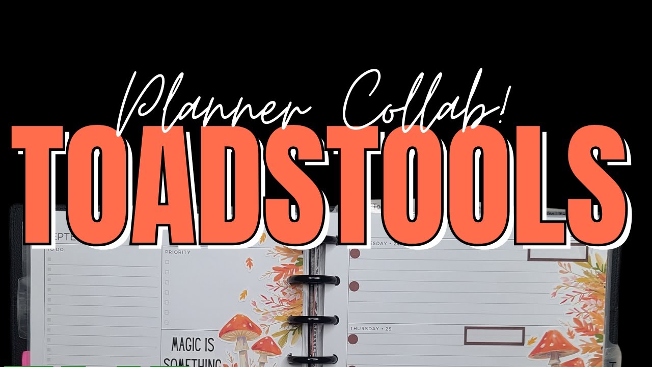 Happy Planner Classic  | Happy Planner Plan with Me | Work Week Layout | Autumn Collab!