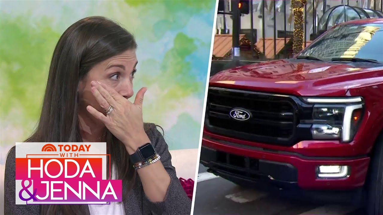 Hoda & Jenna surprise mom helping her community with new truck!