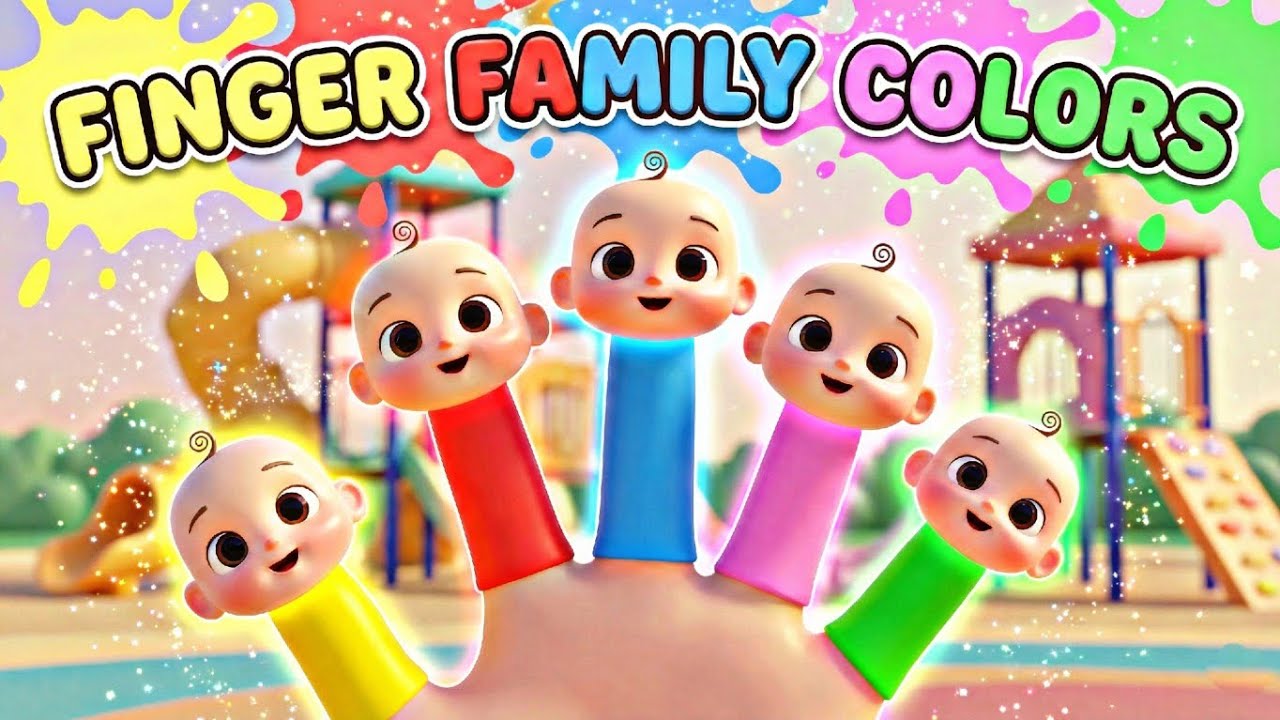 Finger Family Colors 👨‍👩‍👧‍👦 | Kids Learning Song | Ziggleo