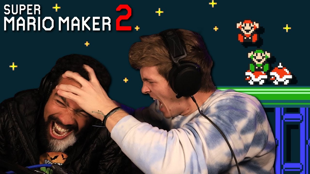 HAYDEN LOST HIS MIND PLAYING THIS! | Super Mario Maker 2
