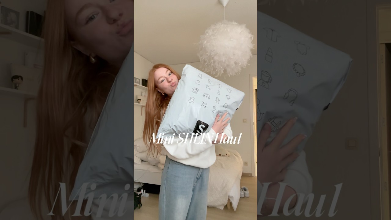 MINI SHEIN HAUL 🎀 #aankoop #shopping #shein #haul #unboxing #clothing #trendyfashion #girly